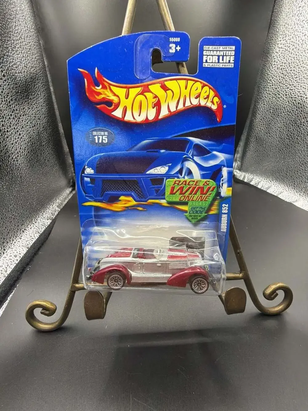 2002 Hot Wheels Auburn 852 Collector No. 175 Race & Win!